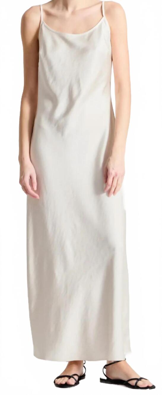 NEW SAINT ART haley slip dress in ivory
